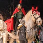 St. Martin hoch zu Ross