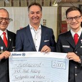BRK-Bereitschaft Bad Aibling freut sich über Spende