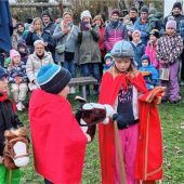 Den heiligen Martin gefeiert