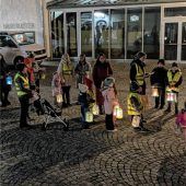Stimmungsvoller Laternenumzug
