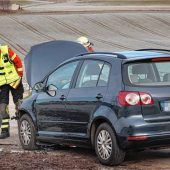 Vorfahrt missachtet und zusammengestoßen