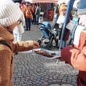 Kathreinsmarkt trotz Kälte gut besucht