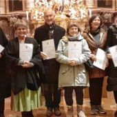 Dankesurkunden für die Kirchenmusiker und Sänger