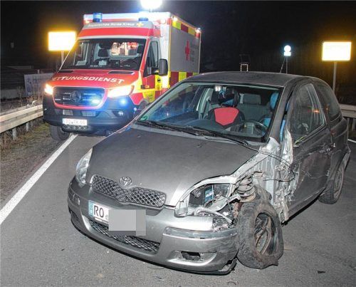 Am Pkw der 79-jährigen Unfallverursacherin entstand wirtschaftlicher Totalschaden. Foto Reisner