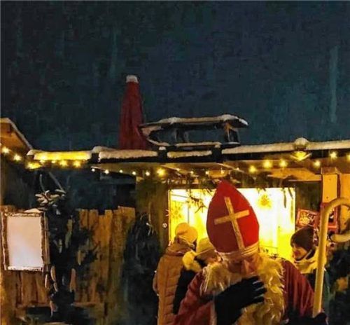 Am Sonntag kommt der Nikolaus und lässt die Vorfreude auf Weihnachten steigen.Fotos Veranstalter