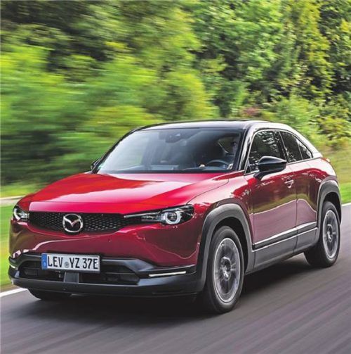 Attraktives Gesamtpaket: Der Mazda MX-30 PHEV mit Wankelmotor überzeugt dank technischer Finesse. Foto MAZDA