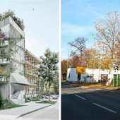 Mini-Wohnung steht Parkhaus im Weg