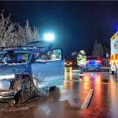 Betrunkener verursacht Frontalcrash auf B305