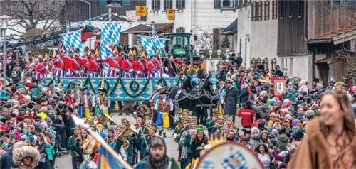 Bereicherung für das Dorf: 2025 wirkten beim Seeräuberspiel 600 Personen mit.Foto Flug