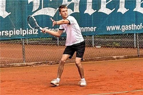 Bereits zum vierten Mal siegte Alexander Zollner bei der internen Clubmeisterschaft.Foto re