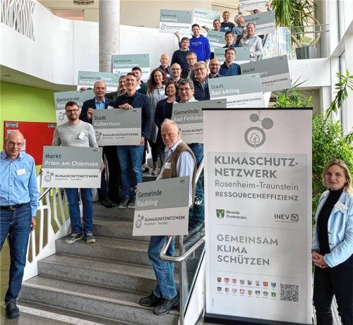 Das Arbeitstreffen des kommunalen Klimaschutznetzwerks fand in Kolbermoor statt. Foto INEV