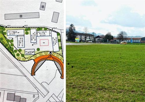 Das Bayerische Rote Kreuz will eine neue Zentrale bauen. Der Lageplan steht. Foto Krammer