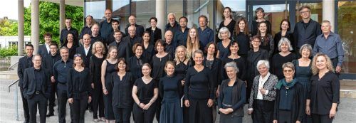 Das Chiemgau-Orchester in voller Formation.Foto re