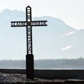 Heimatkreuz am Chieminger Thielehafen