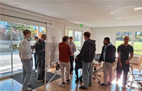 Das ehemalige Vinzentinum bietet eine helle und moderne Lernumgebung. Foto Bernadette Gruber