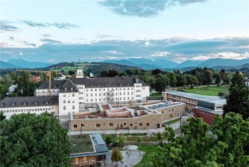 Das Gelände des Campus St. Michael in Traunstein auf rund 44.000 Quadratmetern.