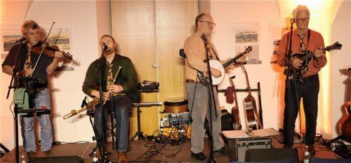 Das Matching Ties Quartett spielte Folkmusik von der irischen Insel.Foto M. Wagner