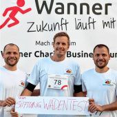 111 Läufer für einen guten Zweck unterwegs