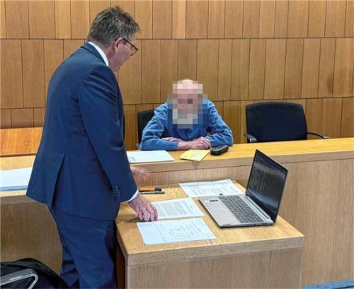 Der Angeklagte gestand weite Teile der Tat. Foto Baumeister