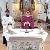 Klaus Schülein vor Priesterweihe