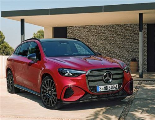 Der neue GLC in neuer Optik. Foto Mercedes-Benz