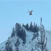 Hubschrauber-Einsatz am Zellerhorn