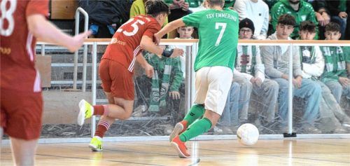 Der TSV 1860 Rosenheim und der TSV Emmering sind auch beim anstehenden Sparkassenpokal dabei.Foto Franz Ruprecht