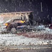 Schneeglätte: In Schuppen geschlittert