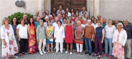 Der Wasserburger Bach-Chor. Foto Schmiedinger