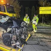 Unfall auf B15:  Alkohol am Steuer