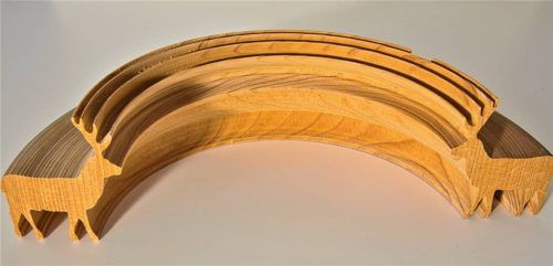 Die im Holztechnischen Museum gezeigten Reifentiere stammen aus Seiffen, dem traditionellen Zentrum erzgebirgischer Holzkunst. Sie gelangten 1990 als Schenkung in die Sammlung.Foto Silvester Obermayer