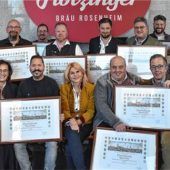 Flötzinger Brauerei ehrt langjährige Mitarbeiter
