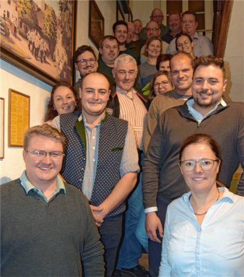 Die Kandidaten der Parteifreien Wählergemeinschaft. Foto lausch