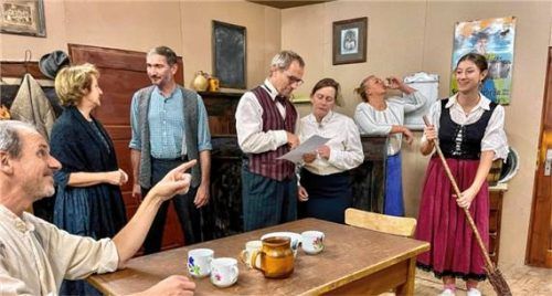 Die Proben laufen in Bad Feilnbach auf Hochtouren. Foto / Text Kriechbaumer