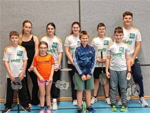 Die Teilnehmer der Jugendvereinsmeisterschaft. Foto re