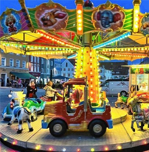 Dieses Jahr für die Kleinen dabei: Das Kinderkarussell.Fotos Nicole Sutherland