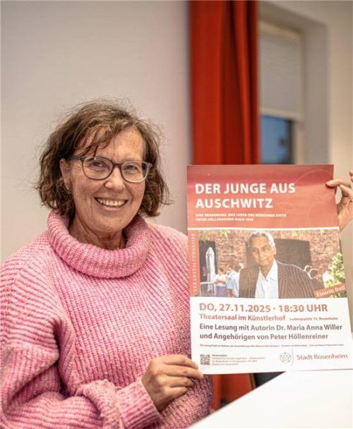 Dr. Maria Anna Willer hat sich über Jahre mit der Geschichte von Peter Höllenreiner befasst.Foto Thomae