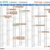 Brückentage 2026 clever nutzen