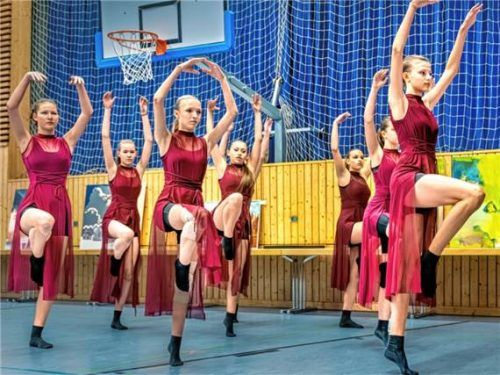 Elegant und anmutig bewegten sich die Tänzerinnen in der Formation. Fotos nitzsche