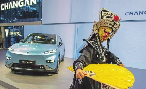 Exotisches aus Fernost: Auf der IAA in München zeigte Changan Autos der Eigenmarke Deepal. Der Hersteller aus China will seine Europa-Aktivitäten intensivieren. Foto IMAGO