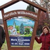 Ortsschilder als Vorboten für ein besonderes Jubiläum