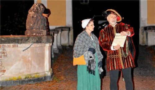 Graf Ladislaus mit der Schrannenmeistersfrau.Foto bauer