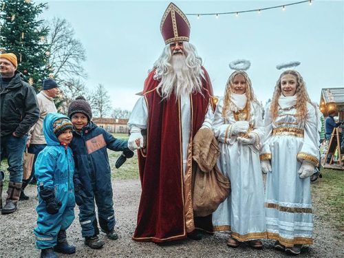 Im Freilichtmuseum Amerang kommt am ersten Advent der Nikolaus.Foto Freilichtmuseum