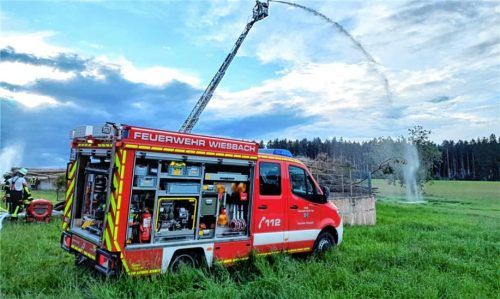 Im Mai vergangenen Jahres organisierte die Feuerwehr Wiesbach eine Großübung in Altersberg.
