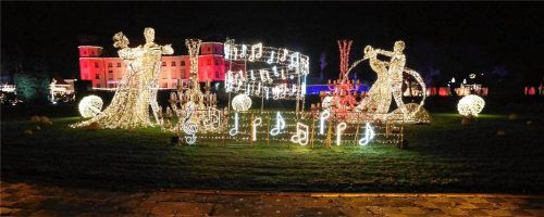 Imposant, eindrucksvoll und festlich: Das Winterwunderland auf Schloss Tüßling war stets ein Highlight für viele Besucher. Foto Stl