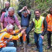 Grenzgänger auf friedlichem Marsch