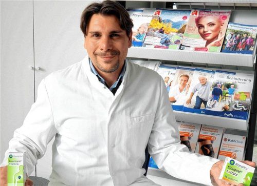 Jörg Heider ist Inhaber der Apotheke im Burgerfeld in Wasserburg. Foto Weithofer