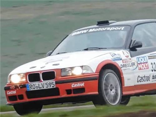 Josef Haagn und Sandra Fellermair fuhren bei der „44. ADAC Stäubli-Rallye“ auf das Podest.Foto DB-Rallyeclips