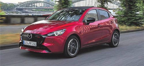 Klein und gut: In der Gesamtwertung des TÜV-Reports 2026 überzeugte der Mazda 2 mit der geringsten Mängelquote aller Klassen bei der ersten Hauptuntersuchung. Foto MAZDA