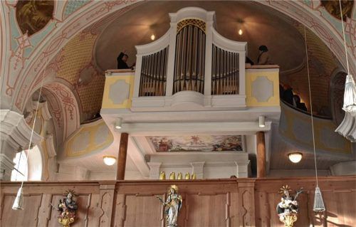 „Königin der Instrumente“: Die neue Orgel besitzt 925 Pfeifen und 25 Kuhglocken.